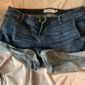 Torrid denim shorts size 16